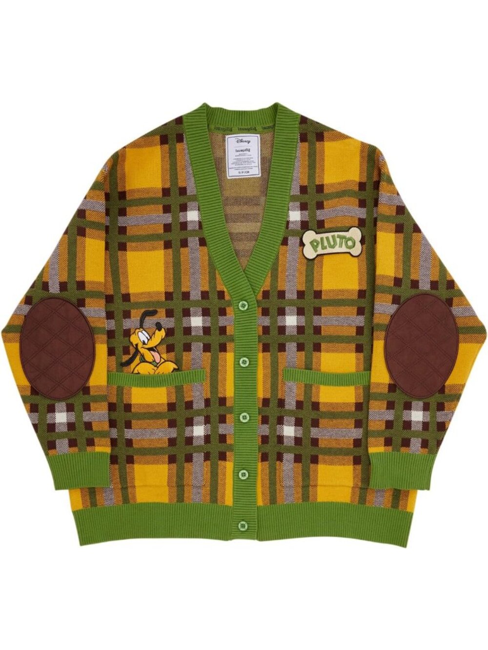 Cozy Disney Pluto 95th Anniversary Grandpa Cardigan - Perfect for Lounge Days!